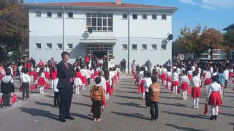 Yusuf İzzettin Horasanlı İlkokulunda Cumhuriyet coşkusu yaşandı
