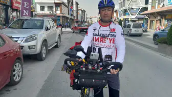 Çanakkale'den yola çıktı Konya'da mola verdi: Hedef kutsal topraklar