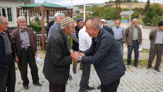 Kavuş'a sıcak karşılama: Hizmetin de muhabbetin de mesafesi olmaz