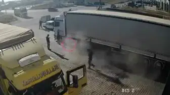Konya'da tır tamirinde korkutan patlama: Facianın eşiğinden döndü