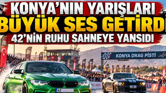 Konya’nın yarışları büyük ses getirdi: 42’nin ruhu sahneye yansıdı
