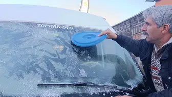 Şehir adeta donuyor: Sıcaklık eksi 6'ya kadar düştü