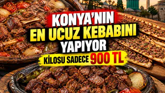 Konya'nın en ucuz kebabını yapıyor: Kuzu etinin kilosu sadece 900 TL