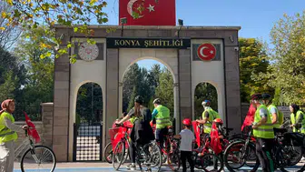 Yeşilay Konya’dan Cumhuriyet’in 103. yılı anısına anlamlı pedal