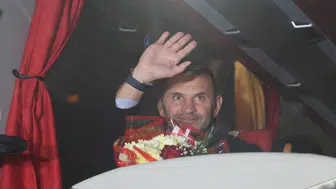 Galatasaray kafilesi, Konya'da