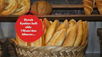 Ekmek fiyatları belli oldu 1 Nisan'dan itibaren...