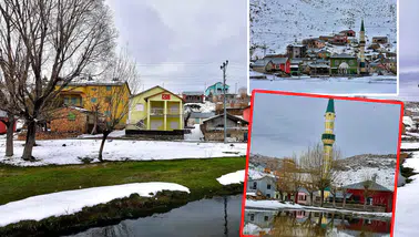 Kış en çok Konya'ya yakışıyor: Ressamlar bu manzaradan esinleniyor