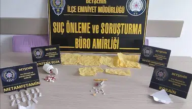 Konya'da uyuşturucu operasyonu: 2 şüpheli tutuklandı