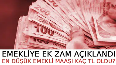 Emekli maaşlarına zam: Maliye Bakanlığından açıklama geldi