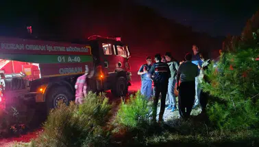 Kozan'daki orman yangını kontrol altına alındı