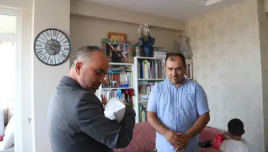Konya'da 15 Temmuz Gazisinin sevinci: Merhaba Bebek
