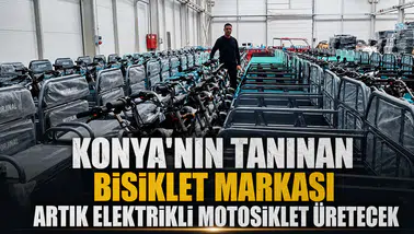 Konya'nın tanınan bisiklet markası artık elektrikli motosiklet üretecek