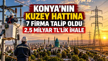 Konya’nın Kuzey Hattına 7 firma talip oldu: 2,5 milyar TL’lik ihale