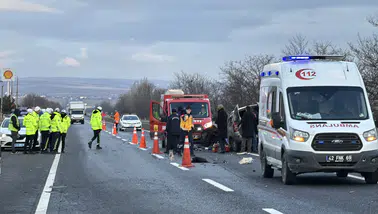 Konya'da feci kaza! Yolcu hayatını kaybetti