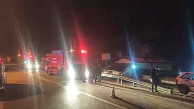 Konya'da bağ evi yangında kullanılamaz hale geldi