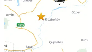 Denizli beşik gibi: Kent gece yarısı yine sallandı