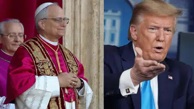 Trump’tan Papa 14. Leo’ya sert eleştiriler: "Kendine çeki düzen vermeli"