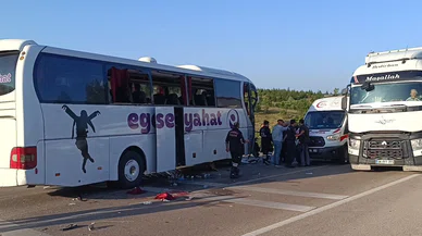 Yolcu otobüsü kazasında acı haber geldi! 1ölü, 16 yaralı
