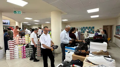 Konya'da ucuz ayakkabılar satışa çıktı! Bayram fırsatı