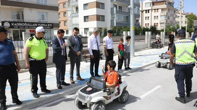 Konya'da trafik kültürü artacak! 6 bin 500 öğrenci katıldı