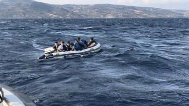 Ayvacık'ta kaçak göçmen yakalandı: 89 kişi