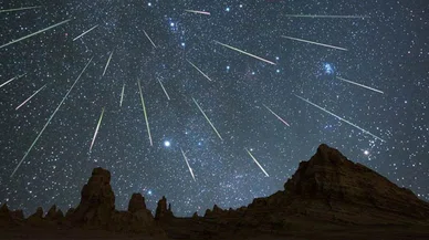 Konyalılar tesadüf olarak gördü! Perseid görsel şölen sundu
