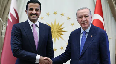 Cumhurbaşkanı Erdoğan, Katar Emiri Al Sani'yi misafir etti