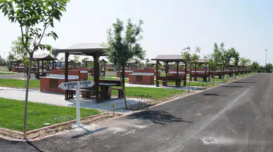 Konya'da vatandaşların akın ettiği piknik alanı ücretli oldu