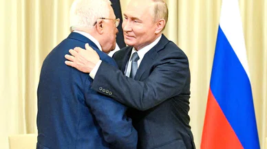 Rus liderden Filistin'e destek