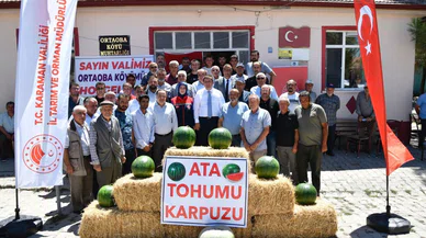 Ata tohumu karpuzunda hasat vakti