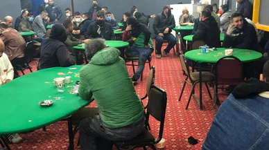 Konya'da kumar baskını