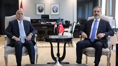 Bakan Fidan, Iraklı mevkidaşıyla görüştü