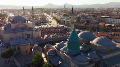 Konyalı gençler Mevlana’da buluştu