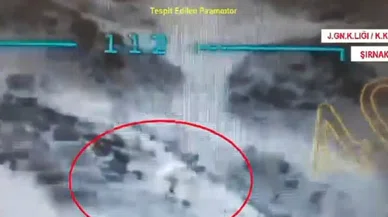 Paramotor kullanan teröristler etkisiz hale getirildi