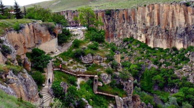 Bu güzel manzara Konya'ya sadece 2 saat! Fotoğraf tutkunları akın ediyor
