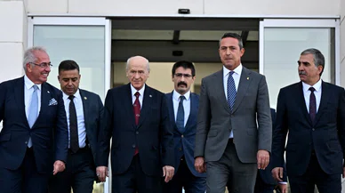 Devlet Bahçeli, Ali Koç ile görüştü