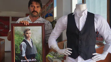 Şehit Eren Bülbül’ün kıyafetleri sergileniyor