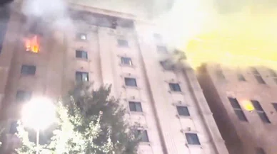 Otel yangını can aldı
