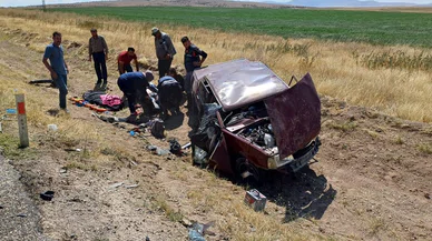 Feci kaza can aldı! Araç kullanılamaz hale geldi
