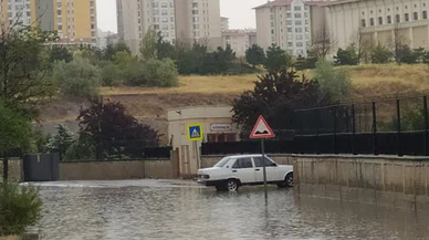 Başkenti sel aldı!