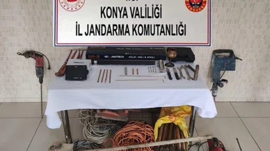 Konya'da Kaçak Hazine avına geçit verilmedi! 10 kişi gözaltına alındı