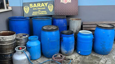 Ufuktaki yeni tehlike: 460 litre sahte alkol ele geçirildi