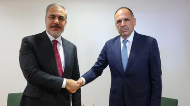 Bakan Fidan, Yunan mevkidaşı ile görüştü