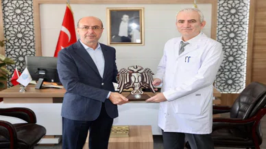 Pekyaytırmacı'dan Yeni Başhekime hayırlı olsun ziyareti