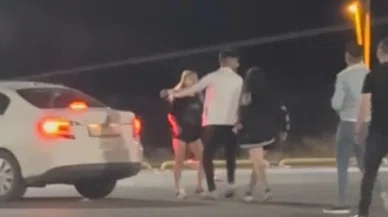 Konya manzarasında kadın kavgası! Birbirilerine acımadan vurdular