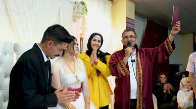 Konya'da aşk engel tanımadı