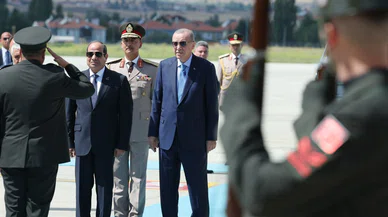 Mısır Cumhurbaşkanı, Ankara’da