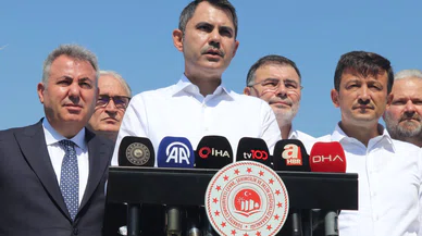 Bakan Kurum'dan, İzmir Körfezi'nde inceleme
