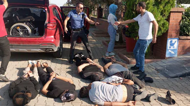 Bir araçta 9 kaçak göçmen yakalandı