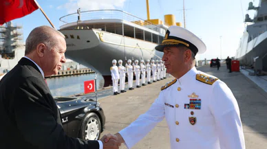 Cumhurbaşkanı Erdoğan'dan yat incelemesi